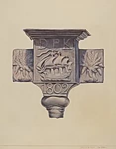 Ornamental Downspout by Samuel W. Ford
