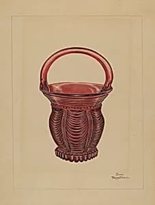 Ornamental Small Basket by John Tarantino
