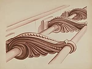 Ornamental Stair Rail by Natalie Simon