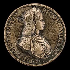 Ortensia Piccolomini [obverse] by Mantuan 16th Century