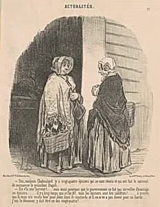 Oui, Madame Chaboulard ... by Honoré Daumier