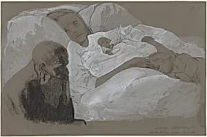 Out of Work by Käthe Kollwitz