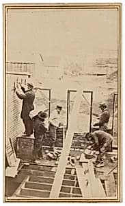Outdoor Construction Crew by John P. Vail