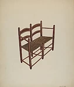 Ox Cart Chair by Wilbur M Rice