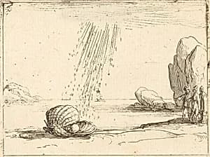 Oyster with Pearl by Jacques Callot