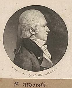 P. Morell by Charles B. J. Févret de Saint-Mémin