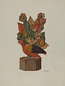 Pa. German Bird by Frances Lichten