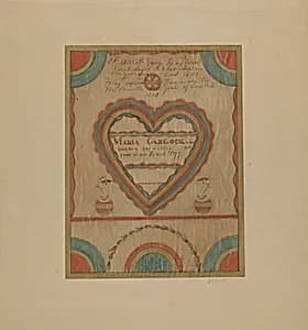 Pa. German Birth Certificate by John Wilkes