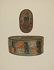 Pa. German Bride's Box by Jessica Price