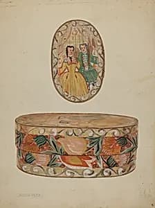 Pa. German Bride's Box
