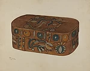 Pa. German Cap Box