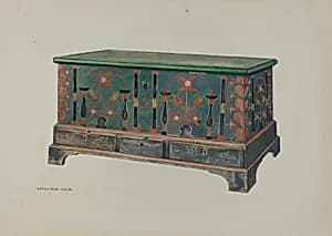 Pa. German Chest by Betty Jean Davis