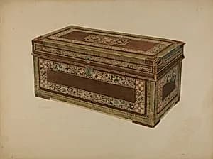 Pa. German Chest by Samuel Philpot