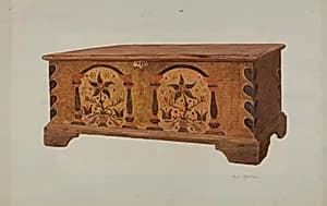 Pa. German Chest by Carl Strehlau