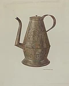 Pa. German Coffee Pot by Carl Strehlau
