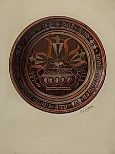 Pa. German Dish by William L. Antrim
