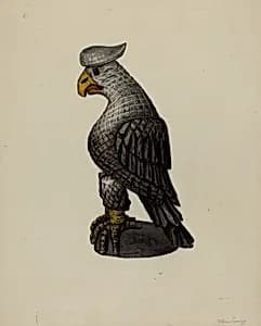 Pa. German Eagle by Mina Lowry