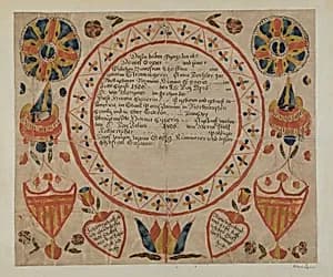 Pa. German Fraktur by Albert Levone