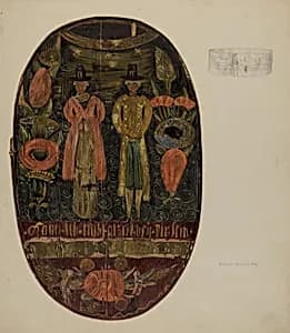Pa. German Hat Box by Eugene C. Miller