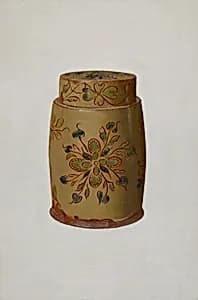 Pa. German Jar by Eugene Shellady