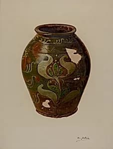 Pa. German Jar by William L. Antrim