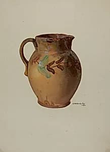 Pa. German Jug by Eugene Shellady