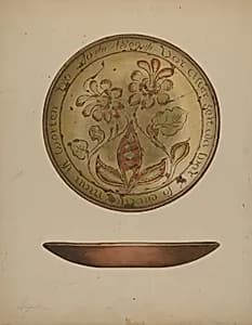 Pa. German Plate by Giacinto Capelli