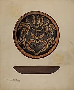 Pa. German Plate by Aaron Fastovsky