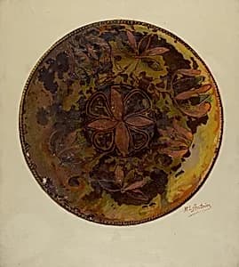 Pa. German Plate by William L. Antrim