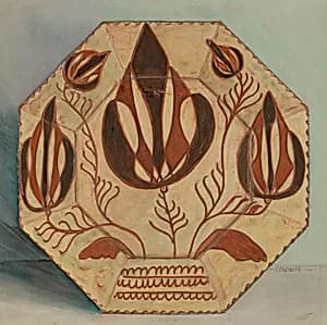 Pa. German Plate by Lawrence Porth