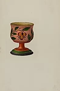 Pa. German Salt Cup