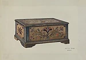 Pa. German Sample Chest by Betty Jean Davis