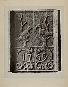 Pa. German Stove Plate by Charles Von Urban