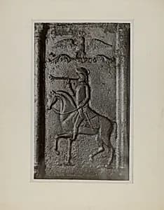 Pa. German Stove Plate by Charles Von Urban