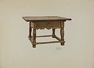 Pa. German Table