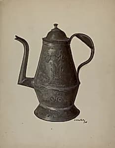 Pa. German Teapot by Eugene Shellady