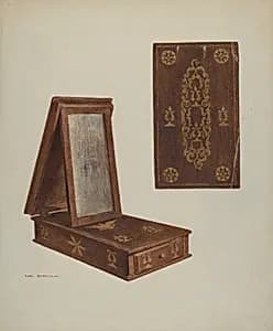 Pa. German Toilet Box by Carl Strehlau