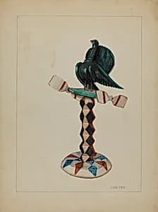 Pa. German Toy Bird by John Fisk