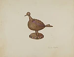 Pa. German Toy Bird by Charles Garjian