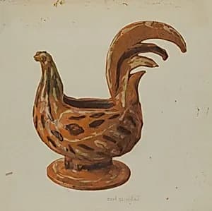 Pa. German Water Whistle by Carl Strehlau