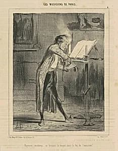 Paganini moderne ... by Honoré Daumier