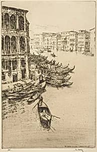 Palazzo dei Cammerlenghi by James McBey