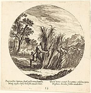 Pan and Syrinx by Georg Andreas Wolfgang the Elder
