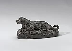 Panther of Tunis by Antoine-Louis Barye