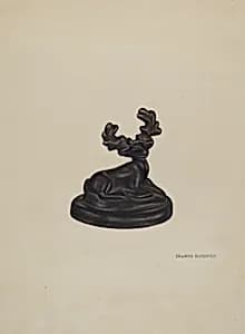 Paperweight (Deer)