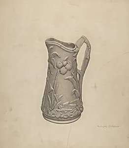 Parian Ware Syrup Pitcher by Richard Whitaker