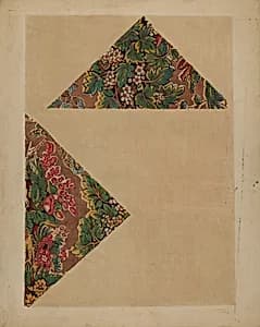 Patchwork Bedspread by Frances Lichten
