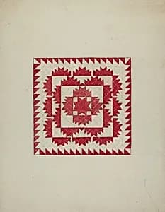 Patchwork Quilt by Genevieve Sherlock