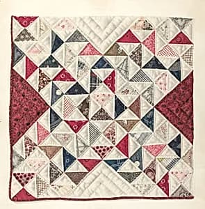 Patchwork Quilt by Mae A. Clarke