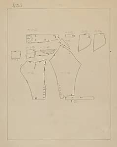 Pattern for Man's Suit